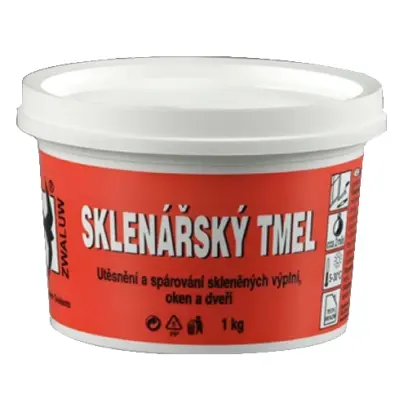 tmel sklenářský 1kg kelímek