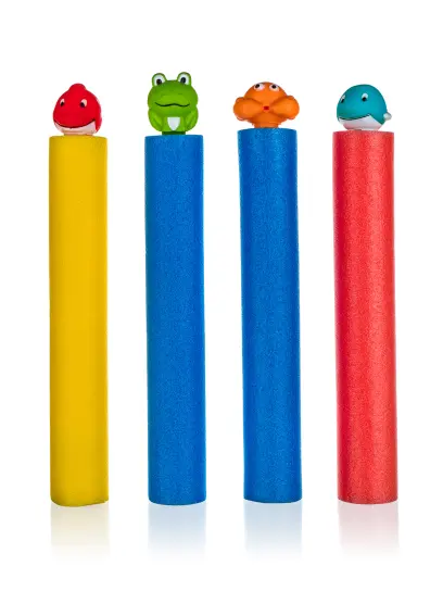 pistole stříkací na vodu 35x5cm dětská