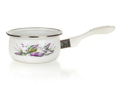 rendlík 14cm smalt LAVENDER s poklicí, dlouhá rukojeť