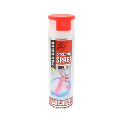 sprej značkovací MC 500ml ČRV svítivá
