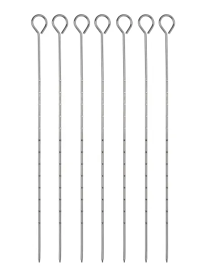 jehla grilovací 31,5cm Cr (6ks)