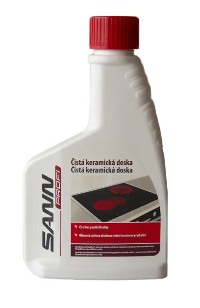 čistič SANN PROFI Čistá keramická deska 200ml