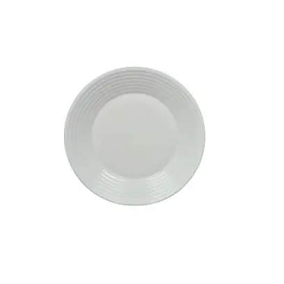 talíř mělký skleněný HARENA 25cm BÍ