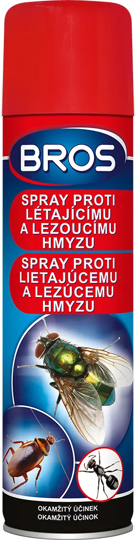 sprej proti létajícímu a lezoucímu hmyzu 400ml BROS