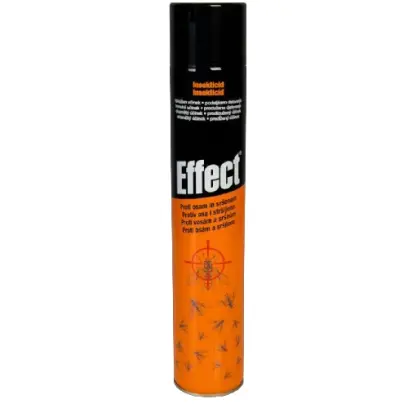 sprej proti vosám a sršňům, insekticid EFFECT, 750ml aerosol