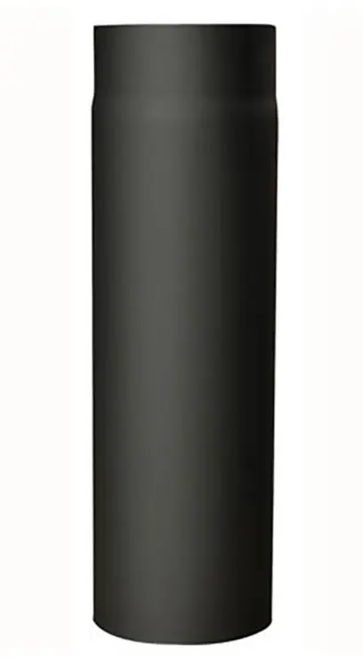 roura kouřová s otv.130mm/ 250 t.1,5mm ČER