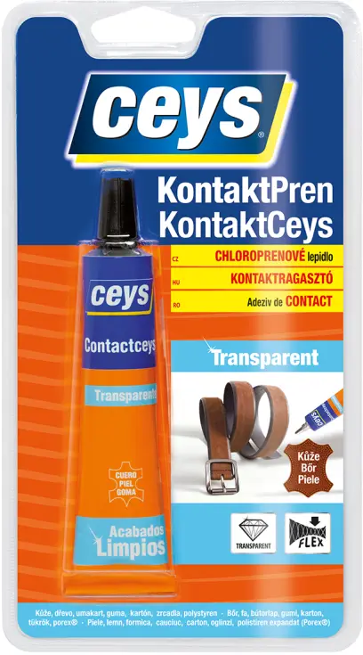 lepidlo kontaktní   30ml KONTAKTCEYS TRANS.