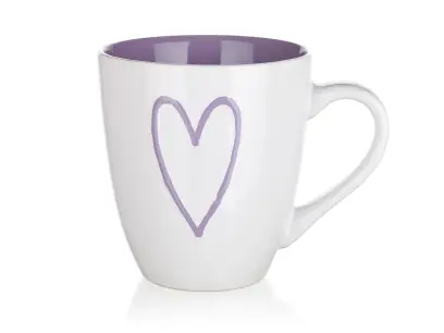 hrnek HEARTS 550ml assort