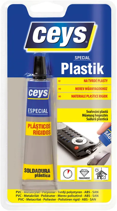 lepidlo na tvrdé plasty 30ml CEYS
