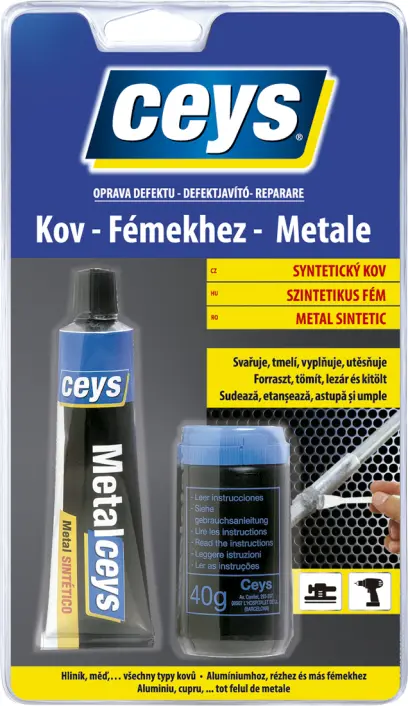 tmel s plnivem 40ml+40g kov CEYS