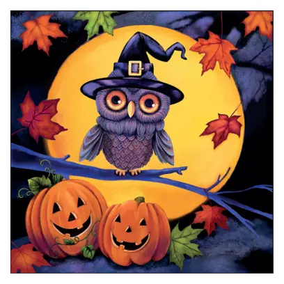 ubrousky 33x33cm HALLOWEEN