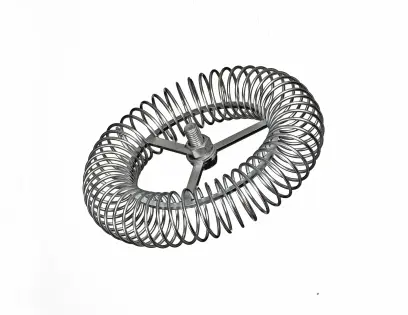 růžice komínová kruhová 160mm/M12, ocel