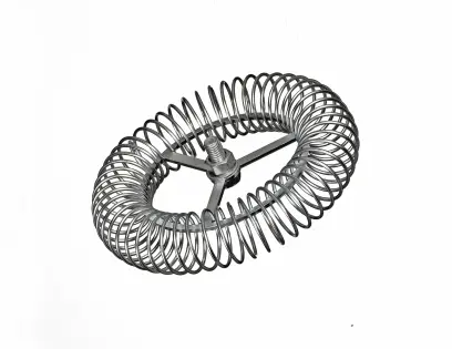 růžice komínová kruhová 180mm/M12, ocel