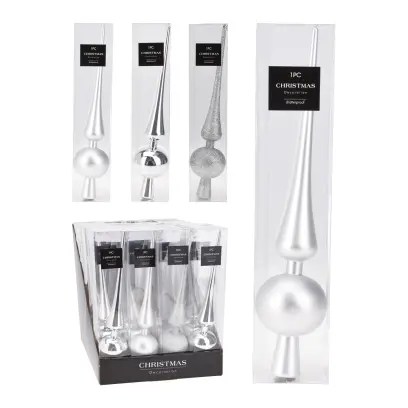 špička na stromek 29cm STŘ mix