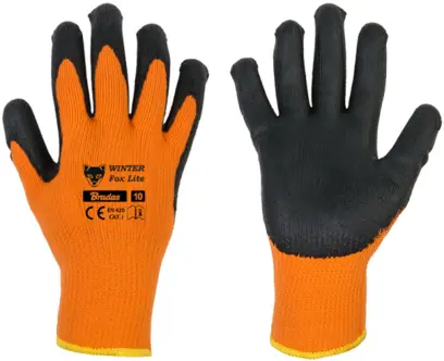 rukavice WINTER FOX LITE 10 latex