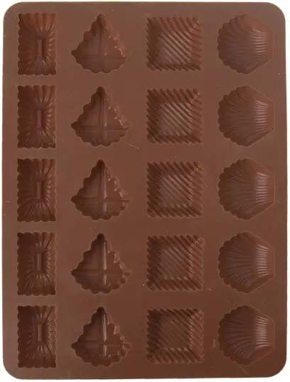 forma na pracny mix 20ks 28,5x21x1,5cm silikon HN