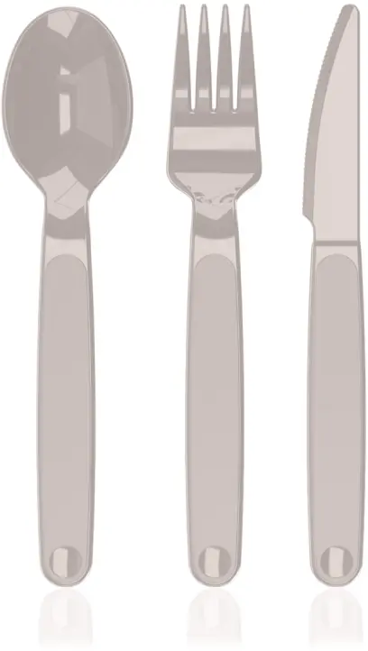 sada příbor 3ks (vidlička, nůž, lžíce) CULINARIA latté PH