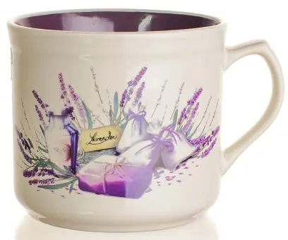 hrnek 630ml BIG LAVENDER keramický