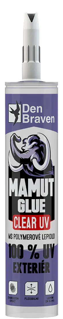 lepidlo MAMUT GLUE 290ml CLEAR UV TRA
