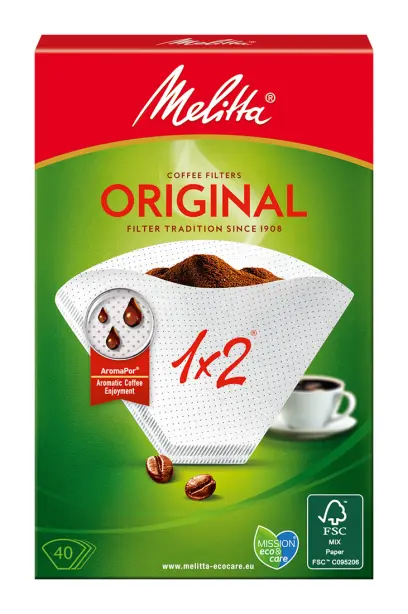 filtry na kávu velikost 2 (40ks) MELITTA original