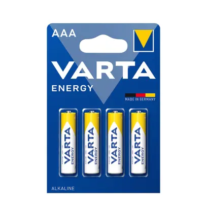 baterie mikrotužka alkalická Varta LR03/4BP ENERGY