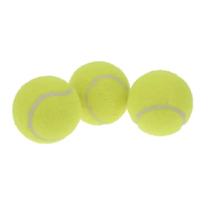 hračka pro psa MÍČEK TENISÁK 6cm mix barev (3ks)
