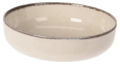 miska 15cm porcelánová BÉŽ, HN lem