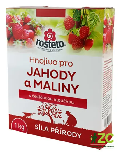 hnojivo Rosteto s čedičovou moučkou na jahody, maliny 1kg