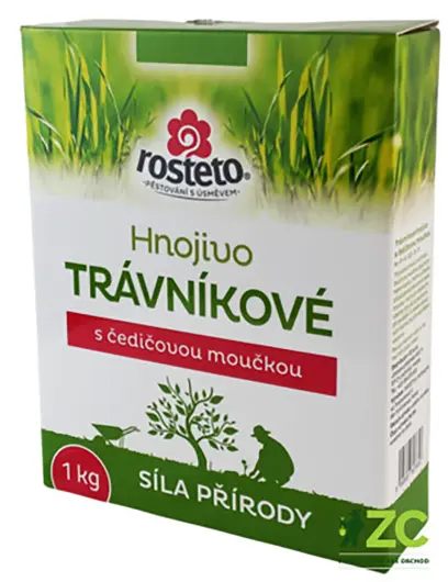 hnojivo Rosteto s čedičovou moučkou trávníkové 1kg