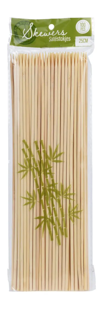 špejle bambus 25cmx3mm (100ks)