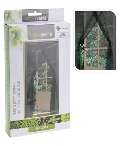 síť proti hmyzu do dveří 75x220cm (2ks) magnetická