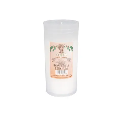svíčka hřbitovní náhradní 12cm 150g (hoří 45 hod) paraf. BÍ