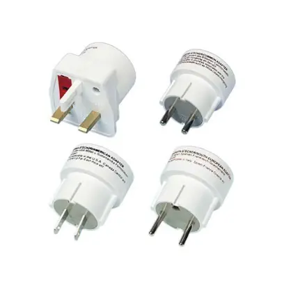 adaptér cestovní SET Vivanco RS 4W (4ks)