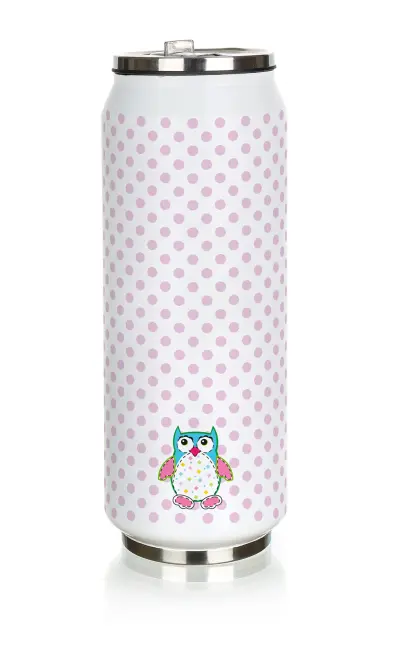 termoska 430ml plechovka BE COOL SOVA