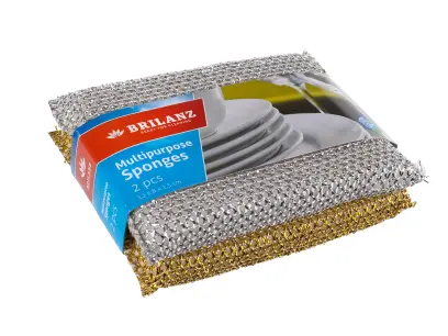 houbička na nádobí víceúčelová 12x8cm (2ks) ZL-STŘ
