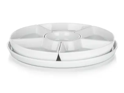 miska sada (7ks) pr.28cm BIANCA BÍ porcelánová