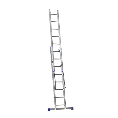 žebřík Al un. 2d.  8př. 2,17/3,47m VHR H 2x8 nosnost 150kg ELKOP