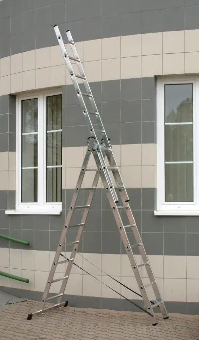 žebřík Al un. 3d. 2,43/5,29m VHR T 3x9 nosnost 150kg ELKOP