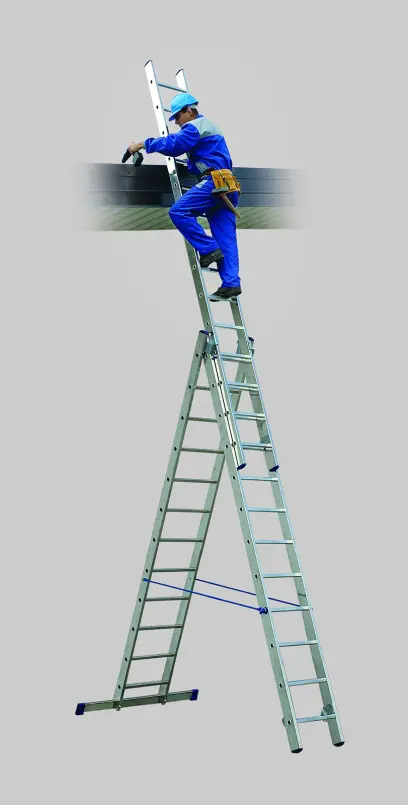 žebřík Al un. 3d. 3,27/7,43m VHR P 3x12 nosnost 150kg ELKOP