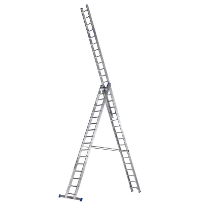 žebřík Al un. 3d. 17př. 4,57/11,33m VHR P 3x17 nosnost 120kg ELKOP