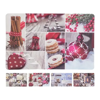 prostírání PH VÁNOČNÍ 43,5x28,5cm, koláž, mix dekorů