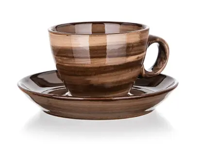 šálek + podšálek  90ml PALAS keramický HN