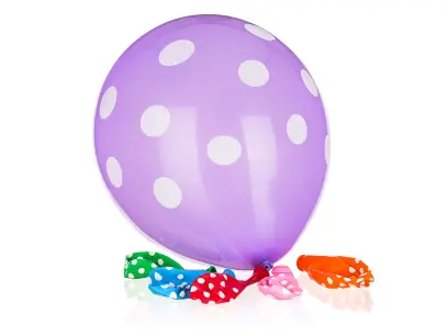 balonky naf. MP Dots, 6 ks