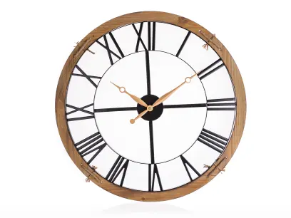 hodiny nástěnné GOLD RIM 60cm