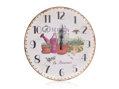 hodiny nástěnné LAVENDER 34cm