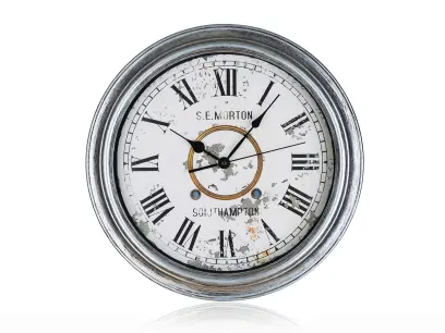 hodiny nástěnné VINTAGE 35 cm