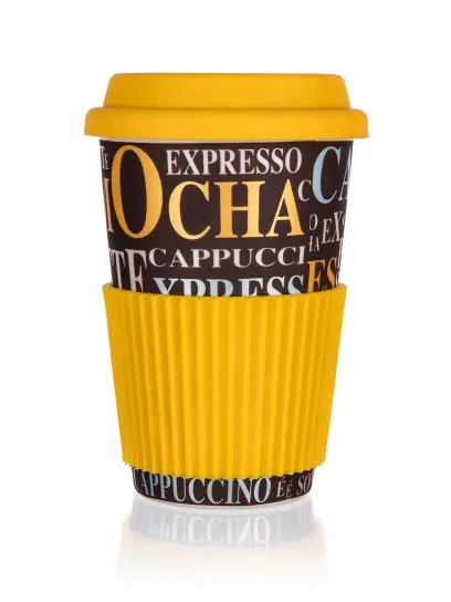 hrnek sil.víč.GO 400ml, Coffee