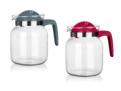 konvice skleněná NESSI 1,45l m