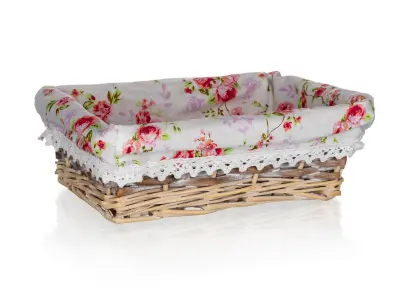 košík ROSES 21x16x6,5cm obd