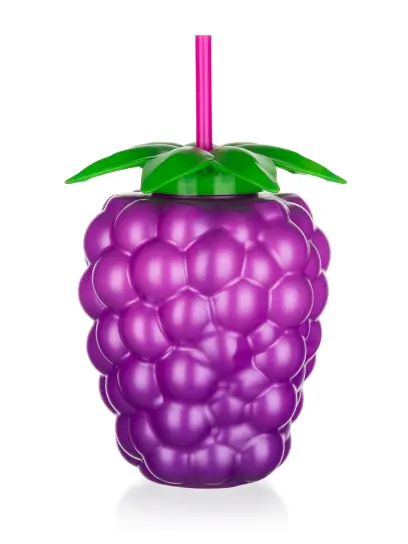 láhev s brčkem BLACKBERRY800ml